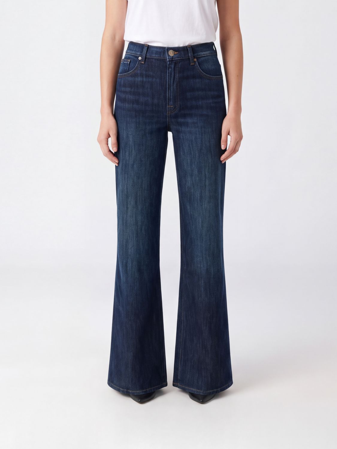 7 FOR ALL MANKIND Jeans Donna colore Blue