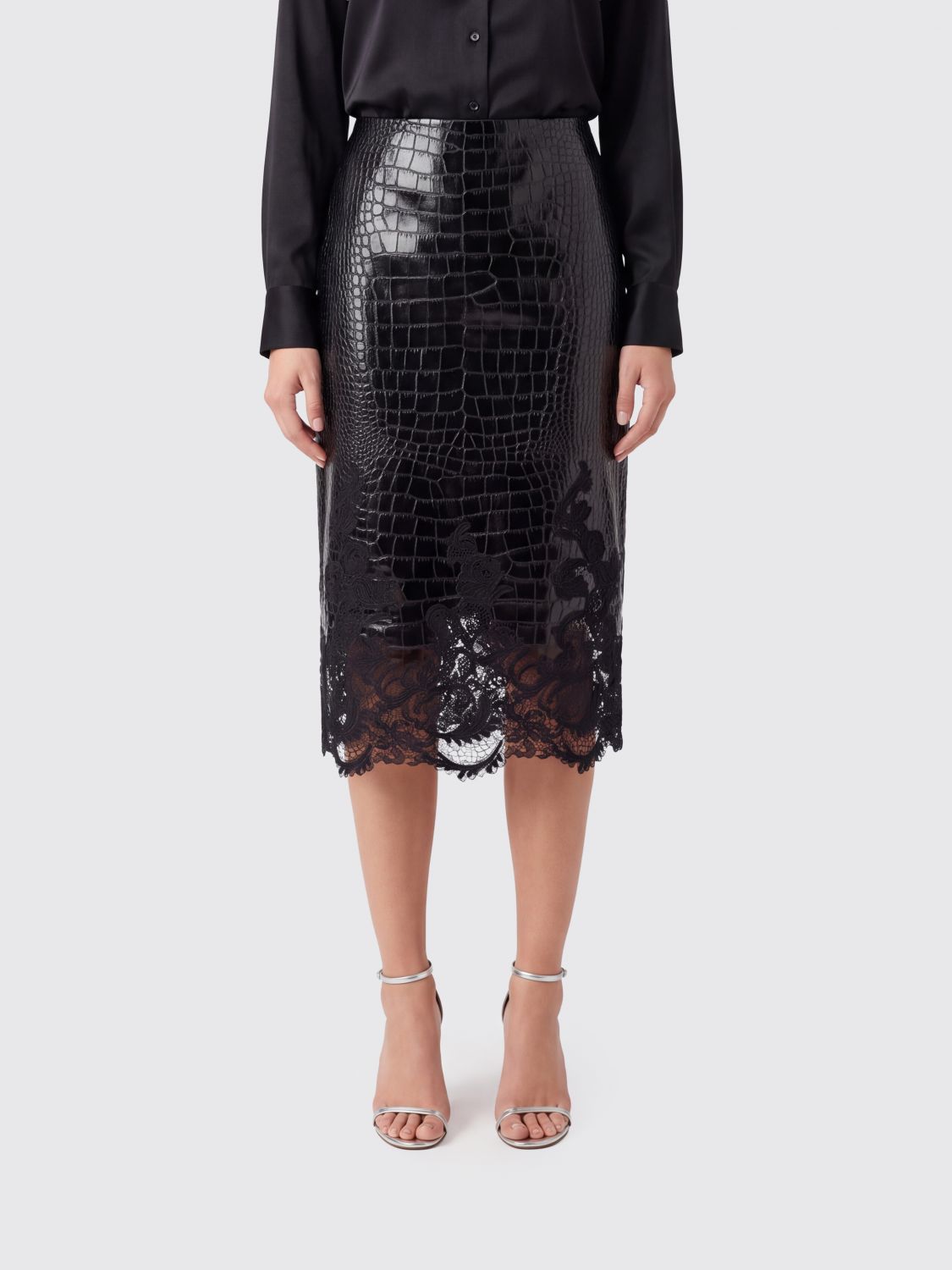 ERMANNO SCERVINO Gonna Donna colore Nero