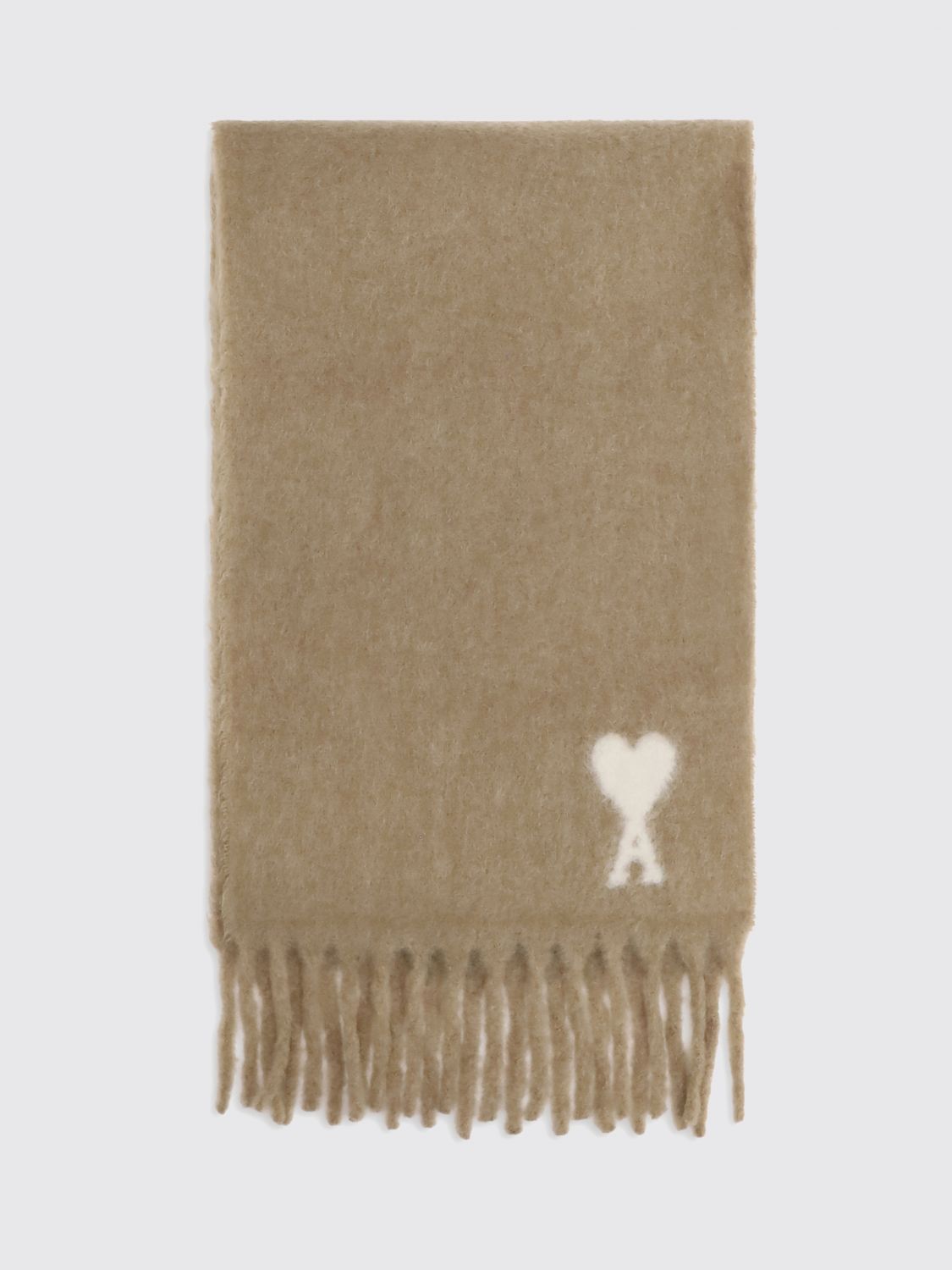 AMI PARIS Schal Herren Farbe Beige