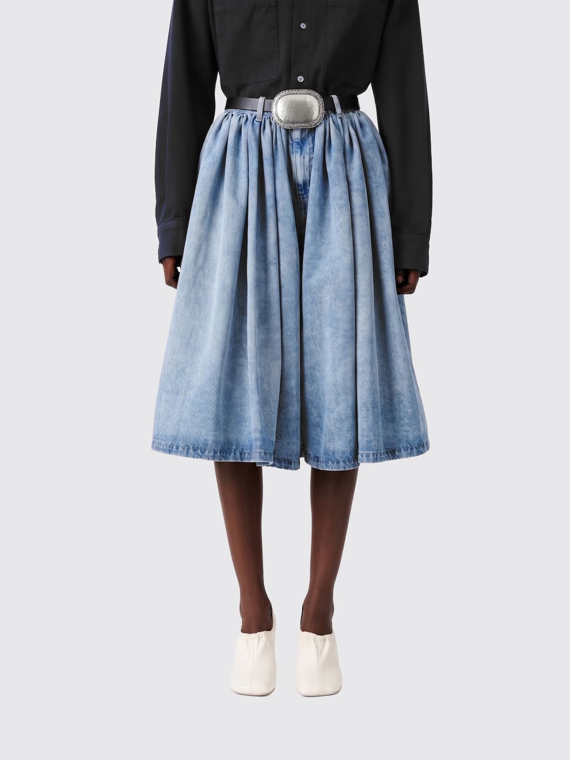 MM6 MAISON MARGIELA Pantaloncini Donna colore Blue