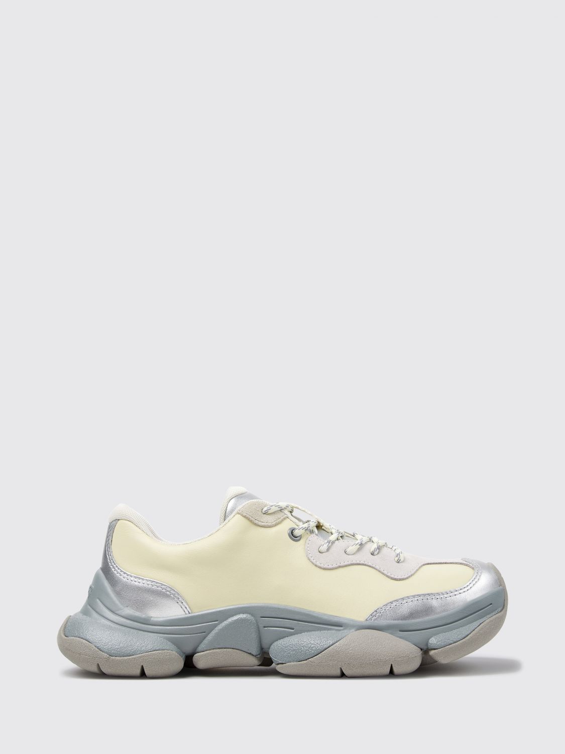 CAMPER Zweifarbige Leder-Sneakers Twins mit Vibram-Sohle und OrthoLite-Einlegesohle