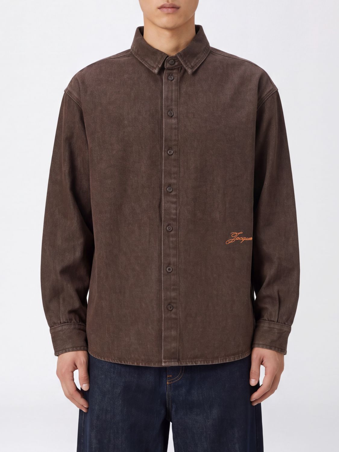 JACQUEMUS Shirt Men color Brown
