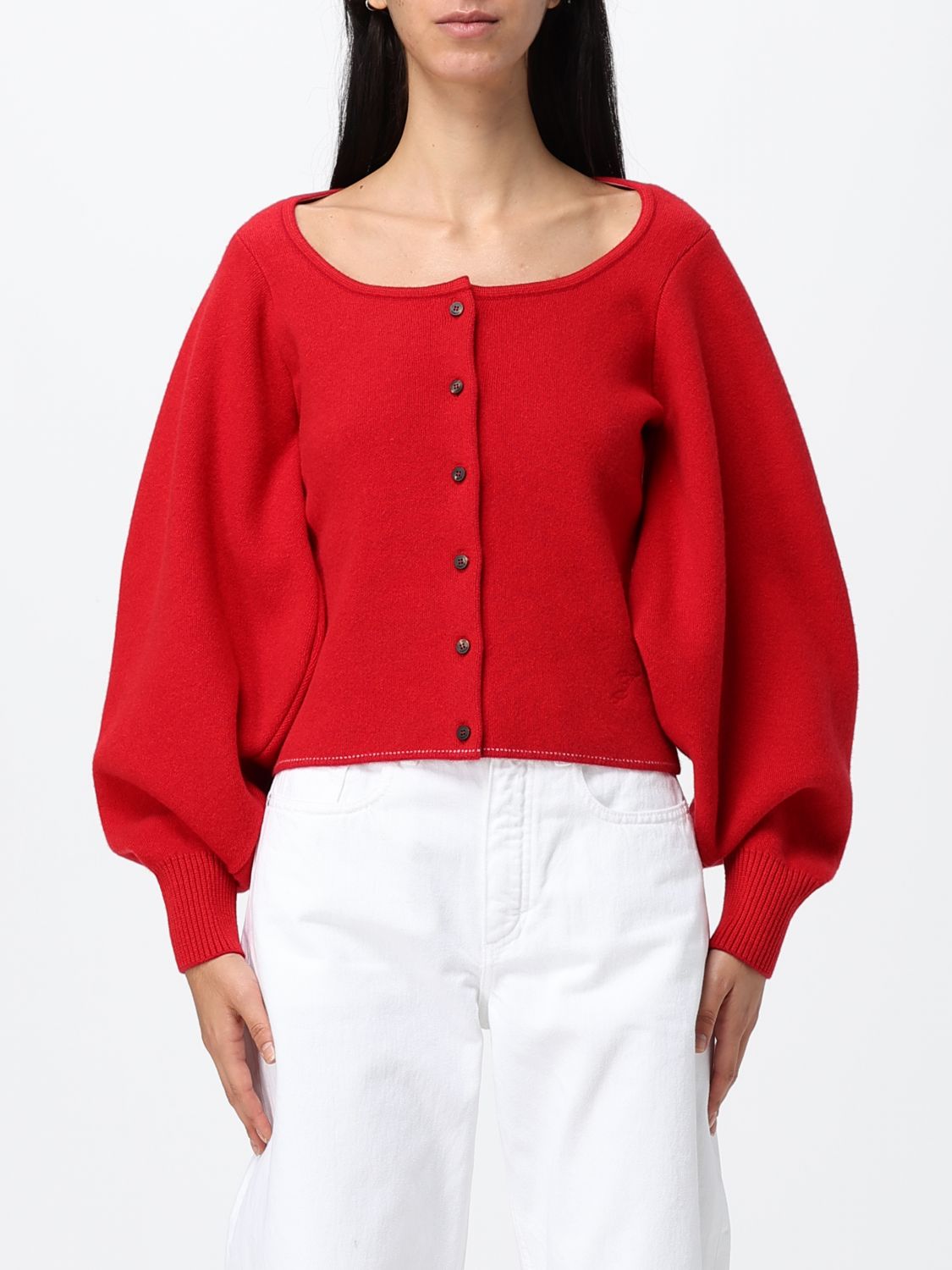 JACQUEMUS Sweater Woman color Red