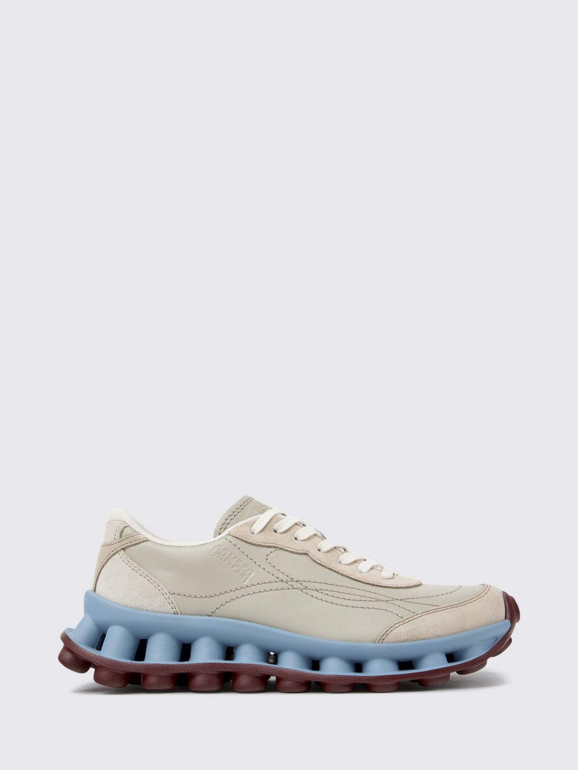 CAMPER Zweifarbige Pelotissima Sneakers aus Leder und Veloursleder mit Extralight-Sohle