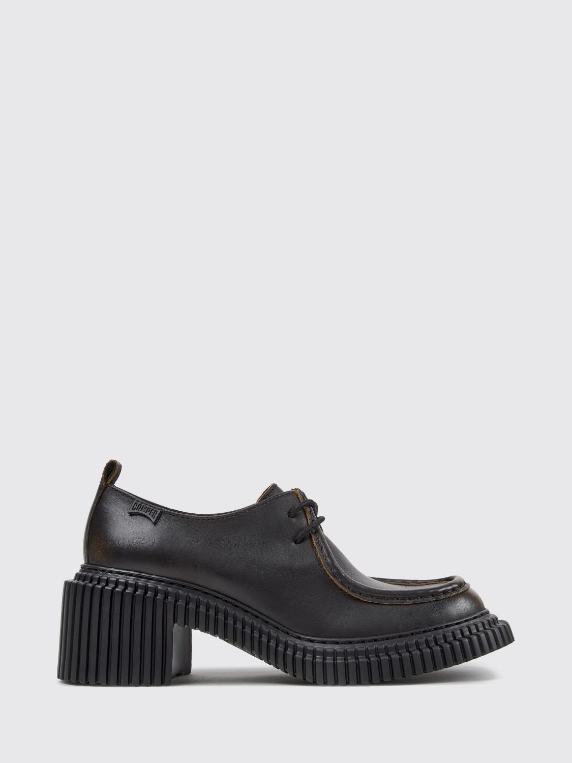 CAMPER Pix London Derby-Schuhe aus Kalbsleder mit dicker Extralight-Sohle