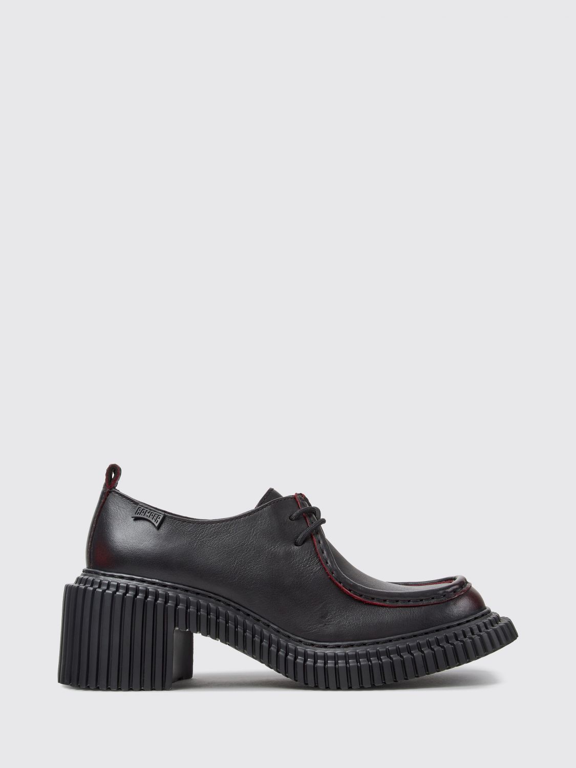 CAMPER Pix London Derby-Schuhe aus Glattleder mit dicker Extralight-Sohle