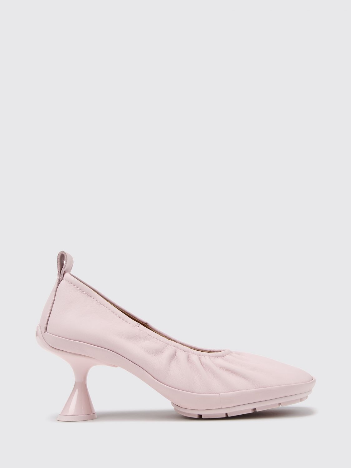 CAMPER Right Left Pumps aus Glattleder mit mittelhohem Spool-Absatz