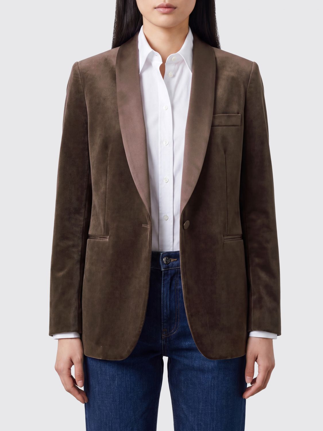 Lardini Jacket Woman In Brown