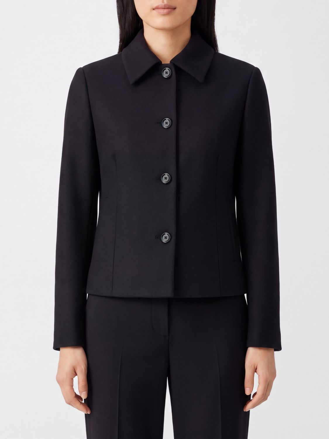 Lardini Jacket Woman In Black