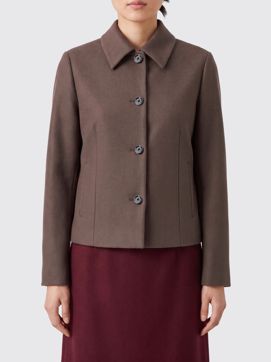 Lardini Jacket Woman In Brown