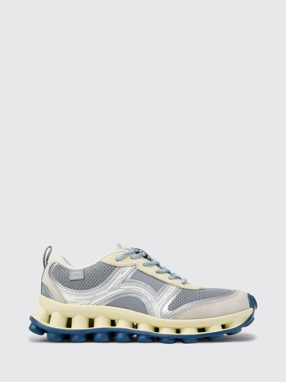 CAMPER Zweifarbige Pelotissima Sneakers aus Nubuk und recyceltem PET mit Extralight-Sohle