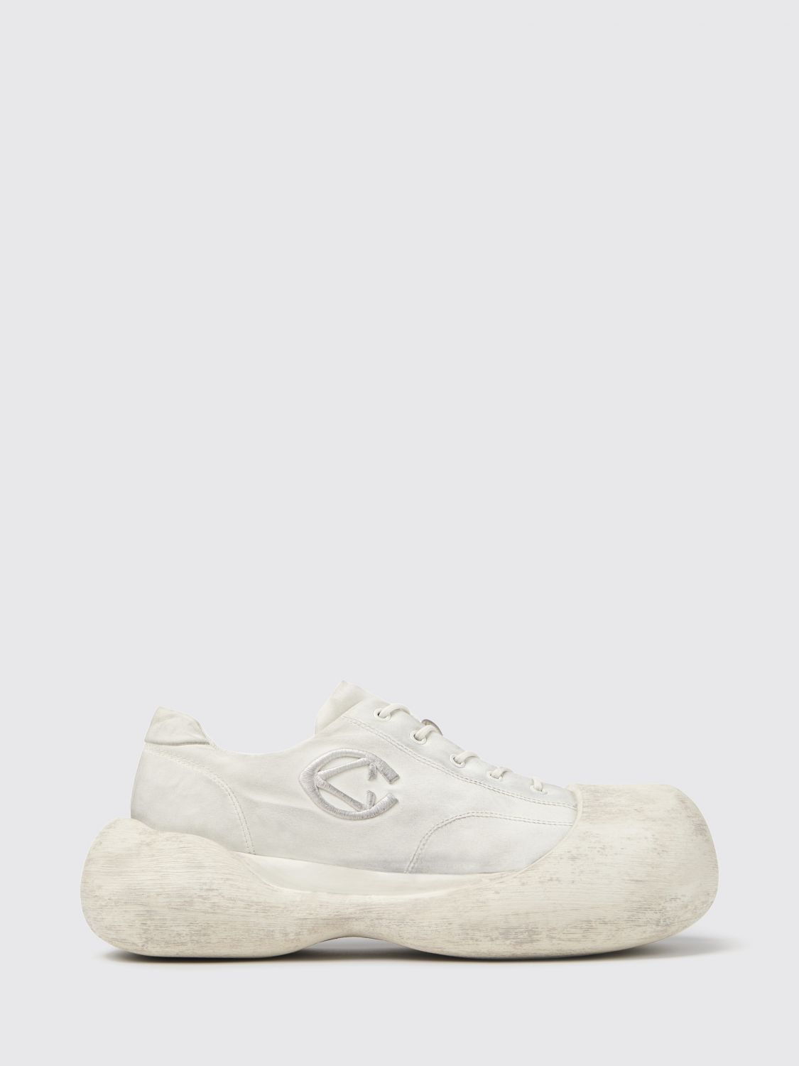 Camperlab Caramba Low-Top Sneakers in Technical Fabric with Embroidered Logo