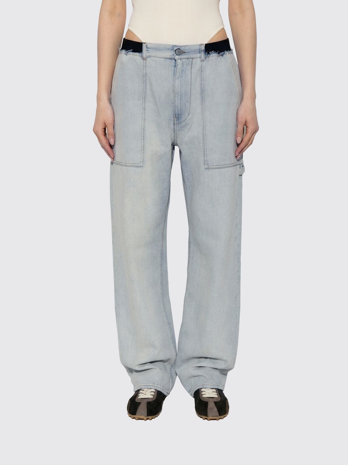 MM6 MAISON MARGIELA Jeans Donna colore Blue