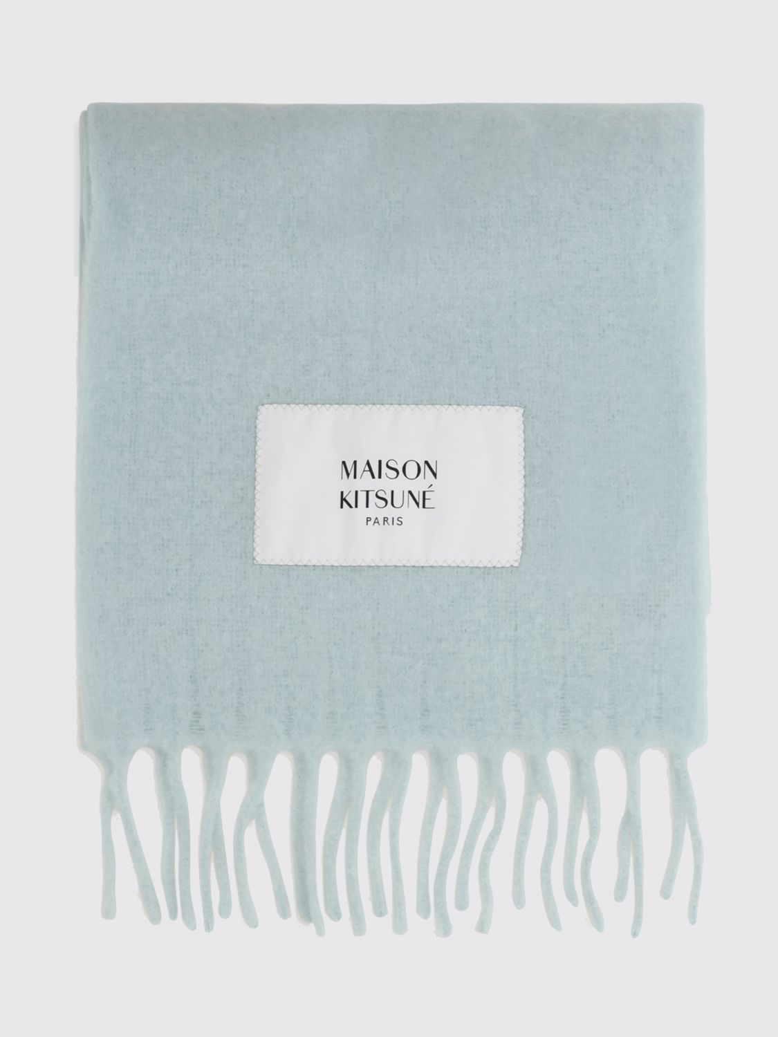 MAISON KITSUNÉ Sciarpa Uomo colore Acqua