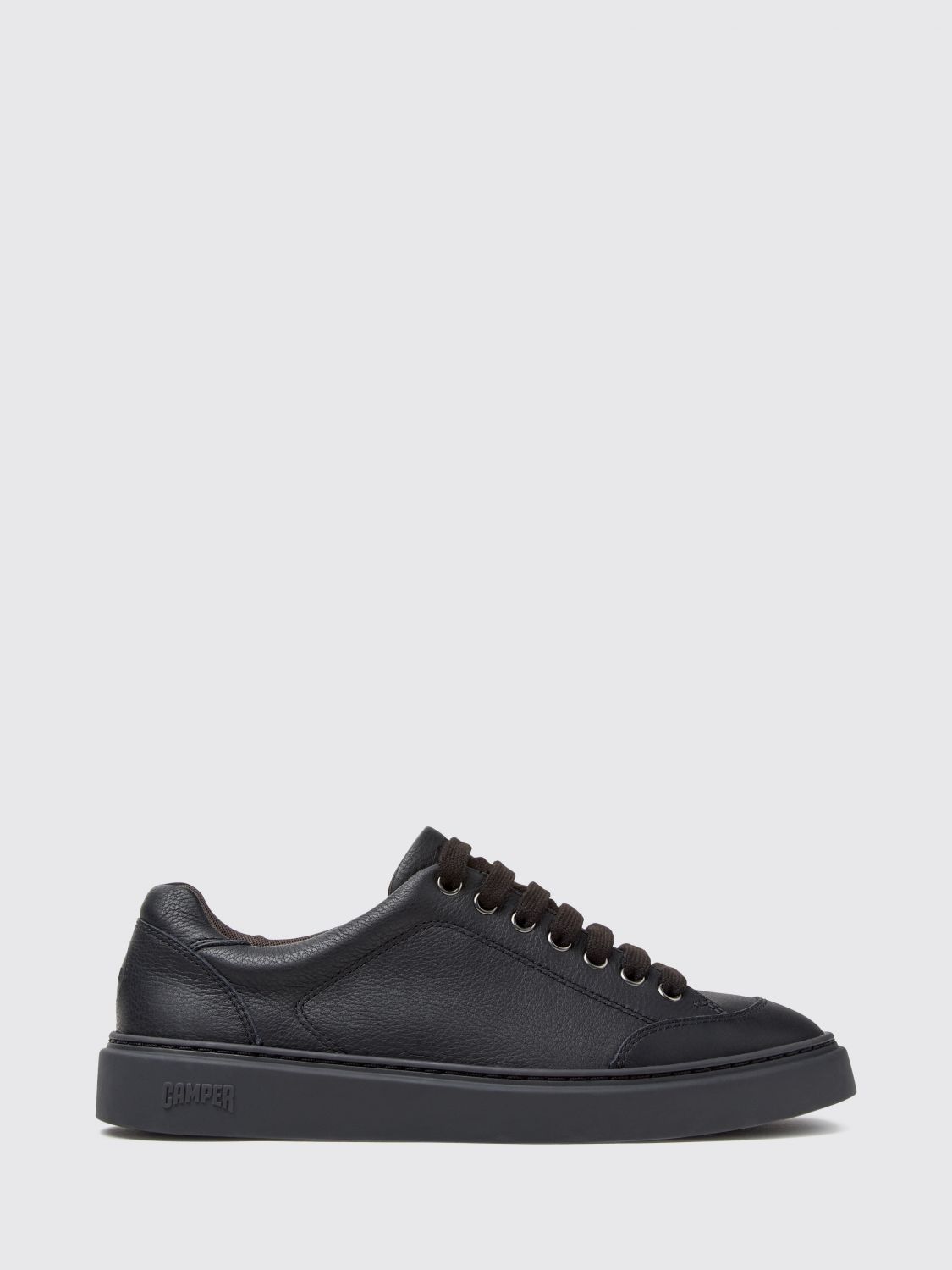 Camper Runner Twentyfive Low-Top Sneakers in Leather with Tone-on-Tone Logo