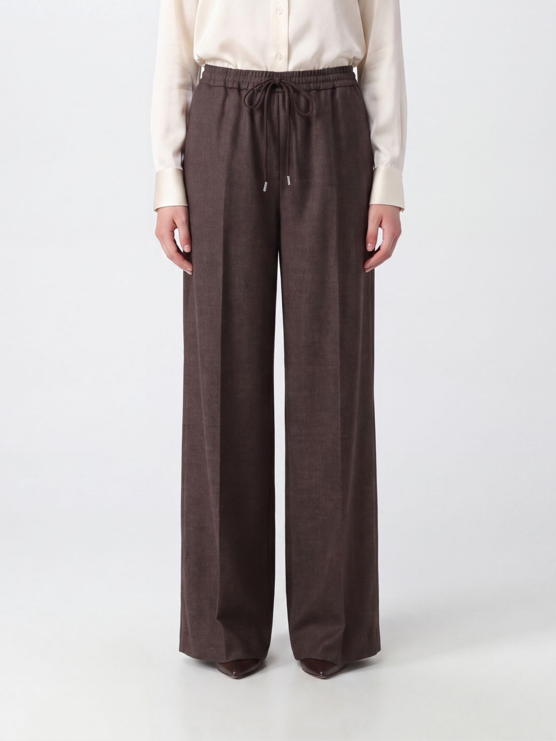 MAX MARA Hose Damen Farbe Grau