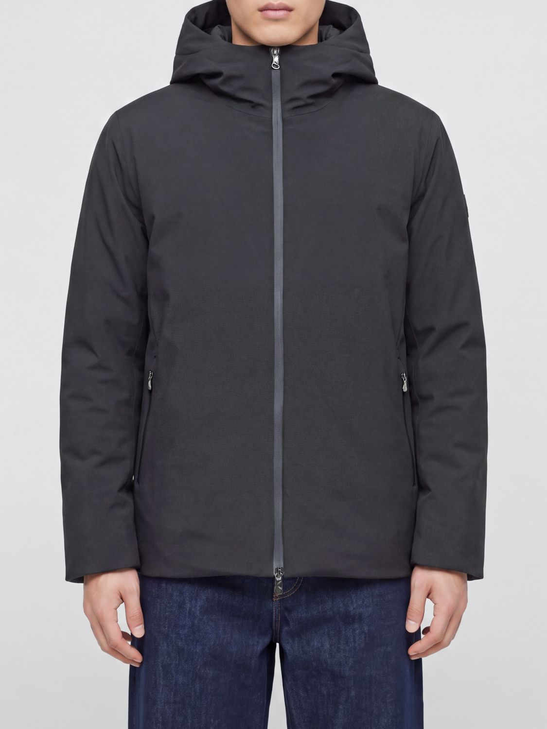 RAINS Sarna Wasserdichte Kapuzen-Pufferjacke mit PrimaLoft-Wattierung
