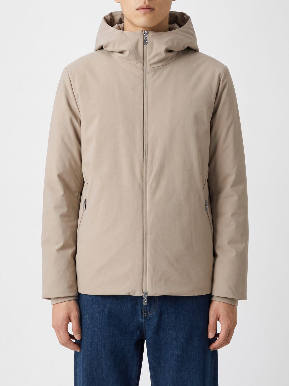 RAINS Sarna Wasserdichte Kapuzen-Pufferjacke mit PrimaLoft-Wattierung