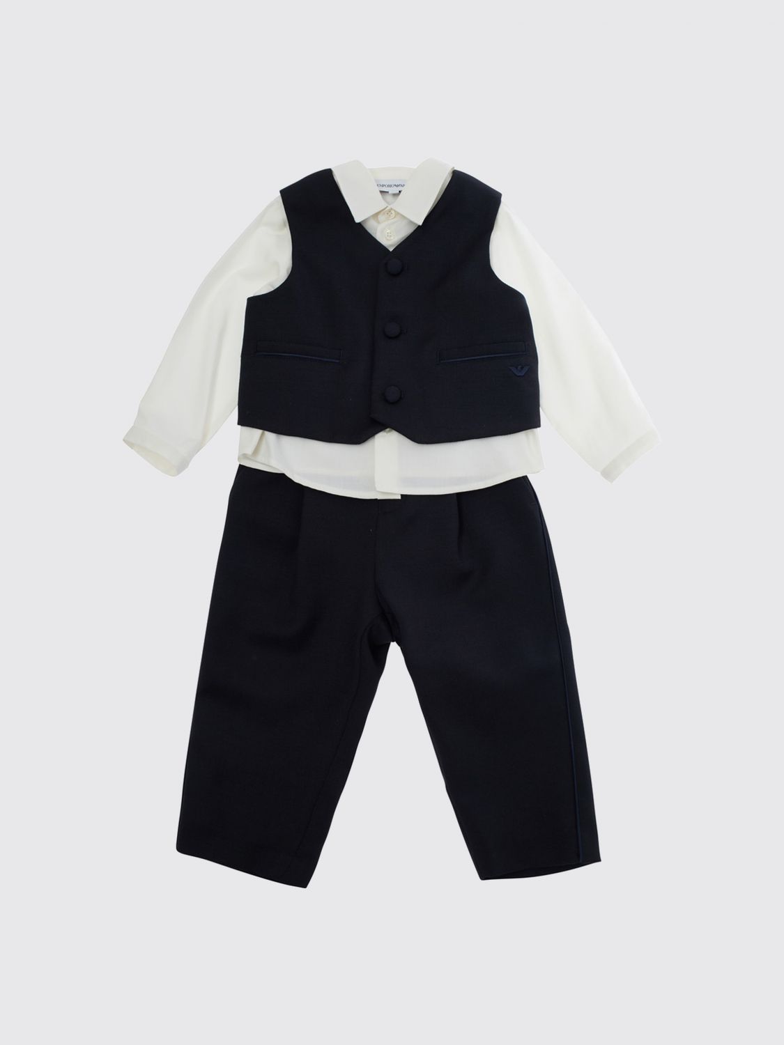 EMPORIO ARMANI Baby-Overall Kinder Farbe Blau