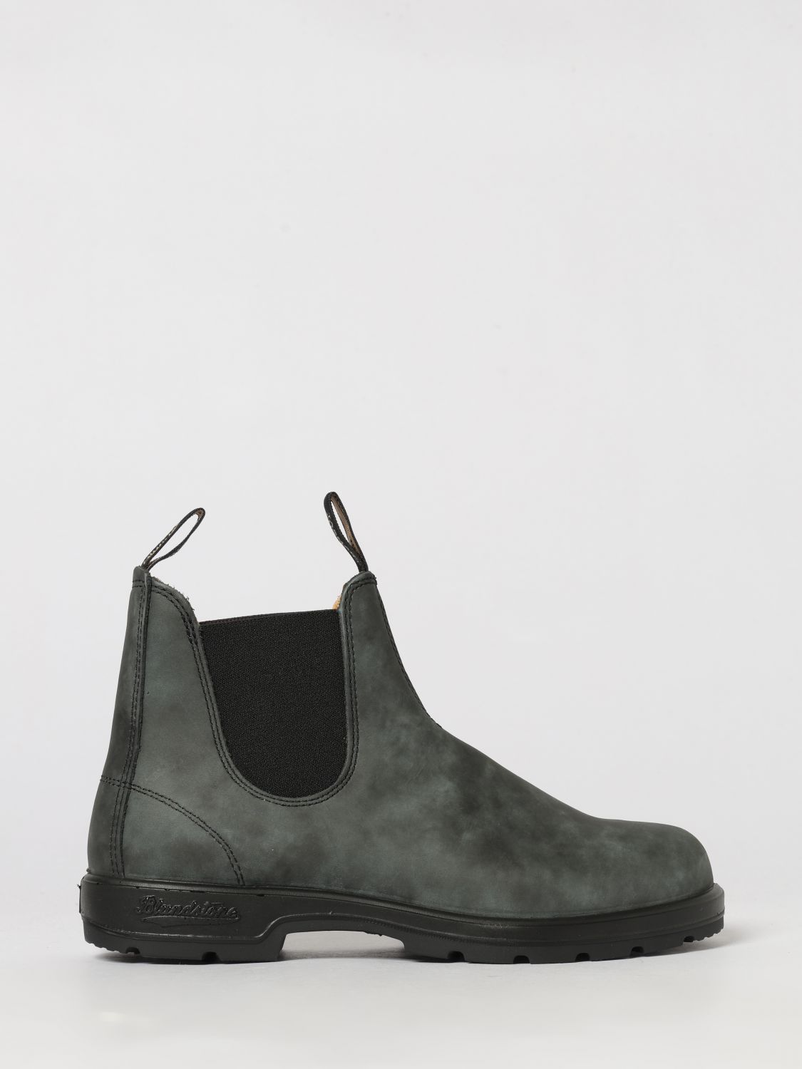 BLUNDSTONE 587 Aged Leather Chelsea Boots with Double Pull-Tabs