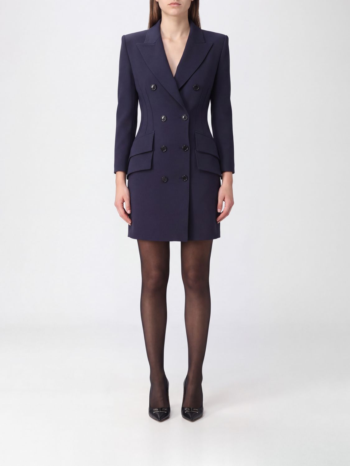 ELISABETTA FRANCHI Dress Woman color Black