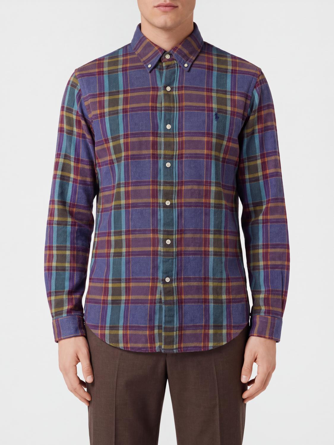 POLO RALPH LAUREN Button-Down-Hemd aus Baumwolle mit Schottenmuster