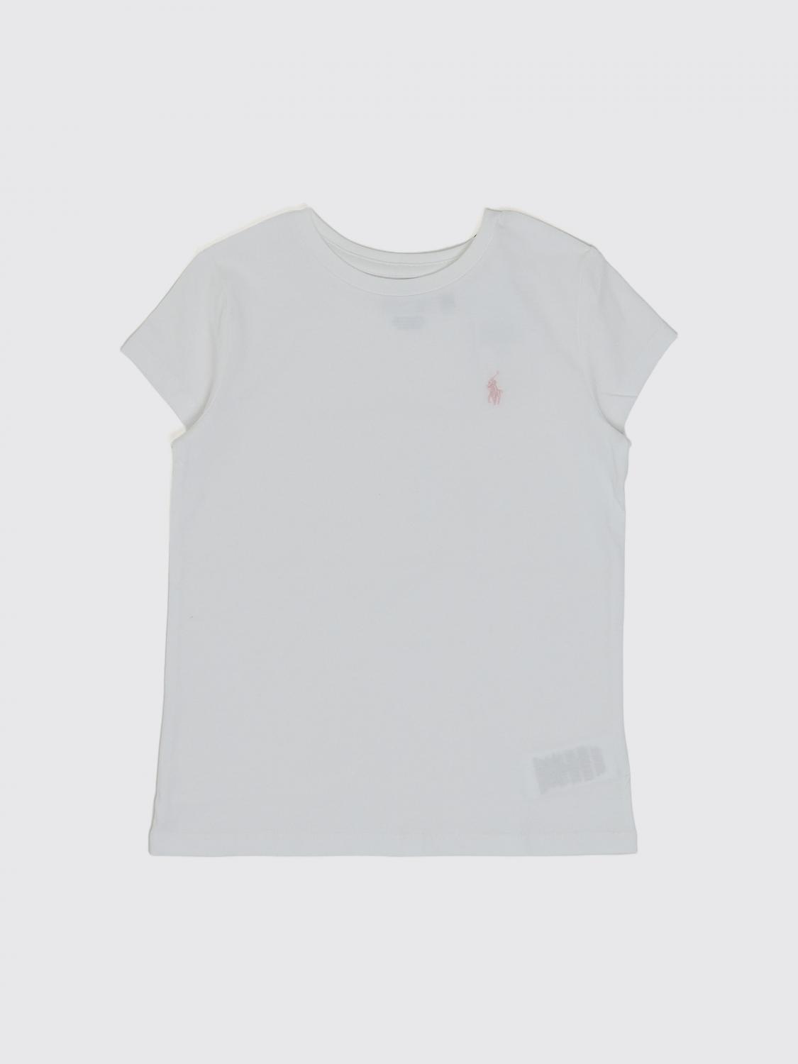 POLO RALPH LAUREN T-Shirt Kinder Farbe Weiß
