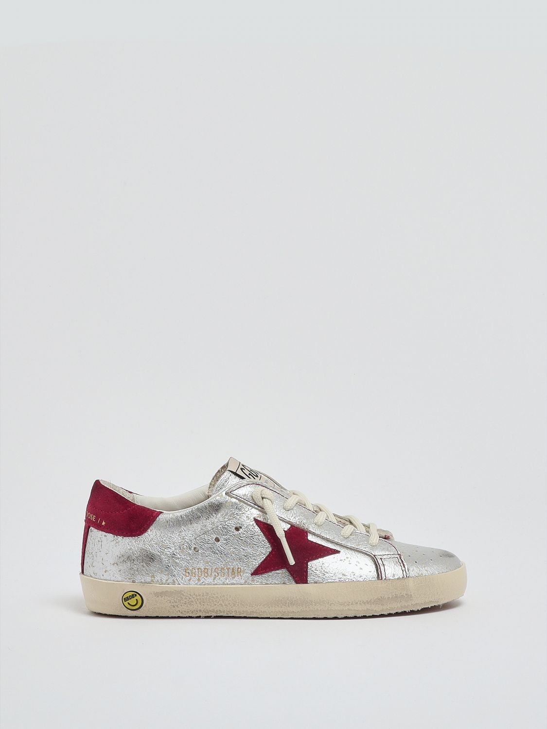 GOLDEN GOOSE Sneakers Kinder Farbe Silber
