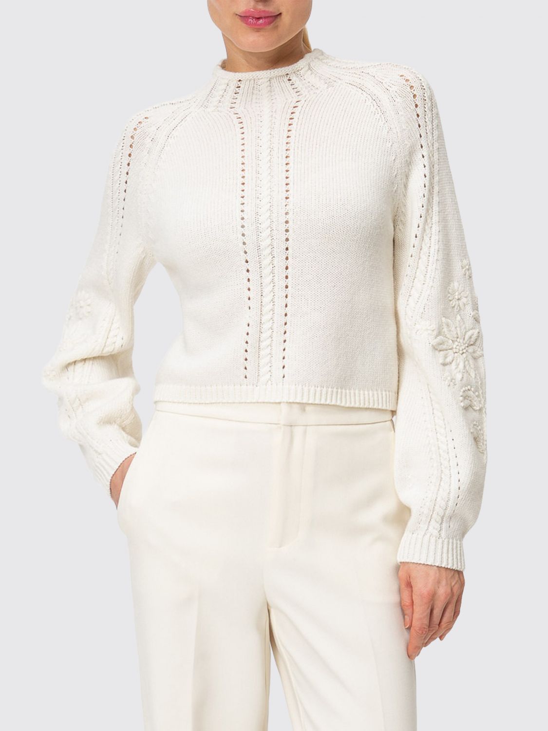TWINSET Pullover Damen Farbe Perle