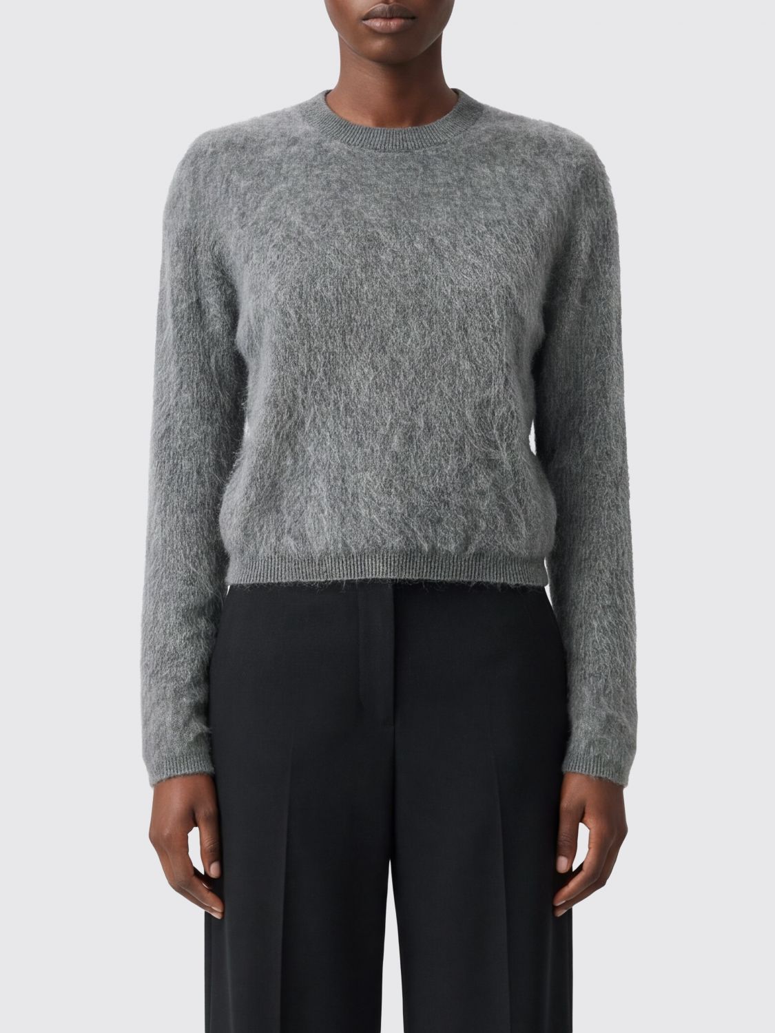 Twinset Wool, Silk and Cashmere Blend Crewneck Jumper