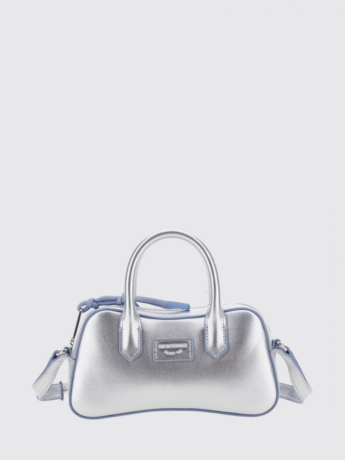 EMPORIO ARMANI Borsa Bambino colore Acciaio