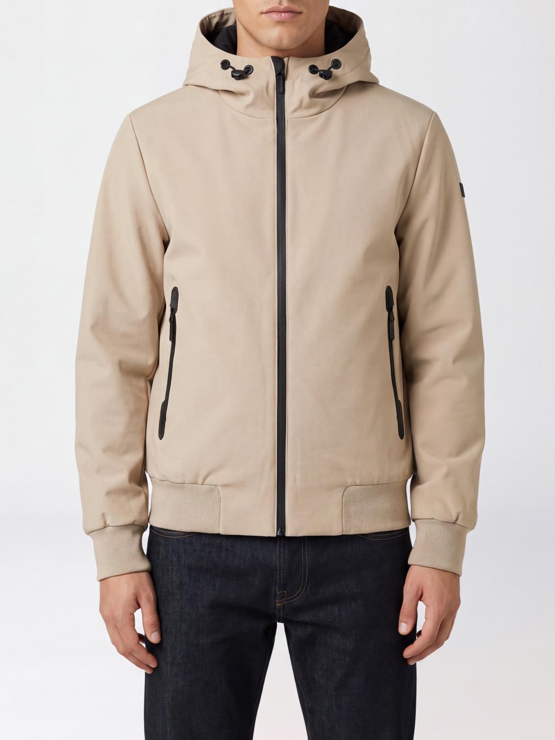 RRD Hooded SURFLEX Technical Fabric Bomber Jacket with Zip Closure RRD Hooded SURFLEX Technical Fabric Bomber Jacket with Zip Closure