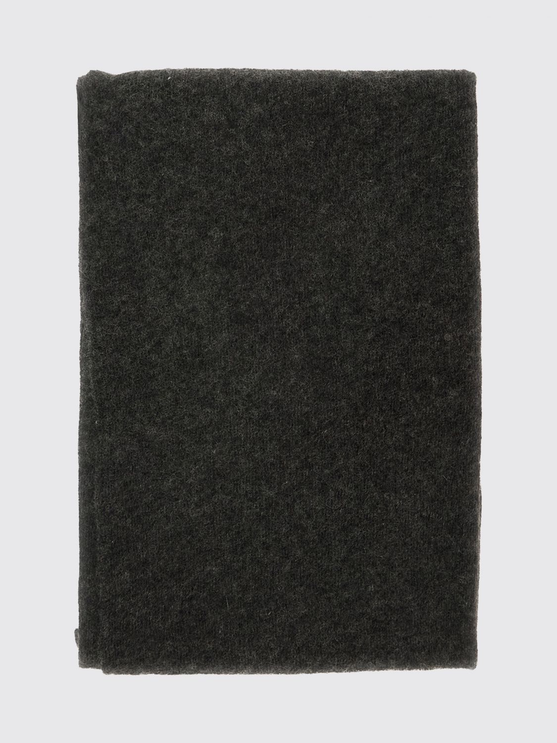 BRUNELLO CUCINELLI Triangular Cashmere Scarf with Embroidery and Monili