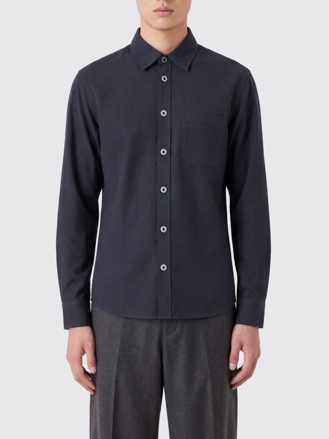 EMPORIO ARMANI Camicia Uomo colore Blue Navy