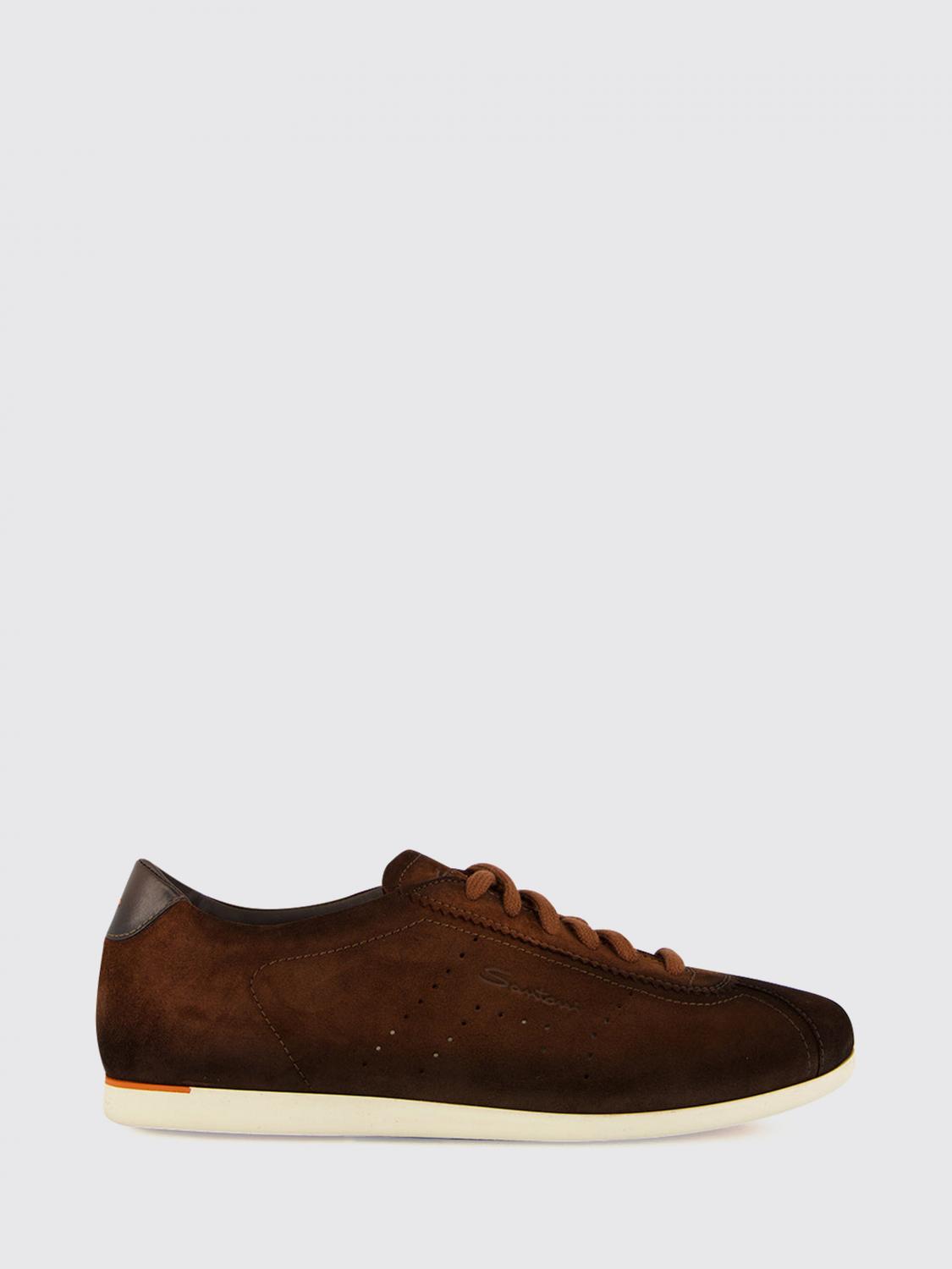SANTONI Sneakers Donna colore Bruciato