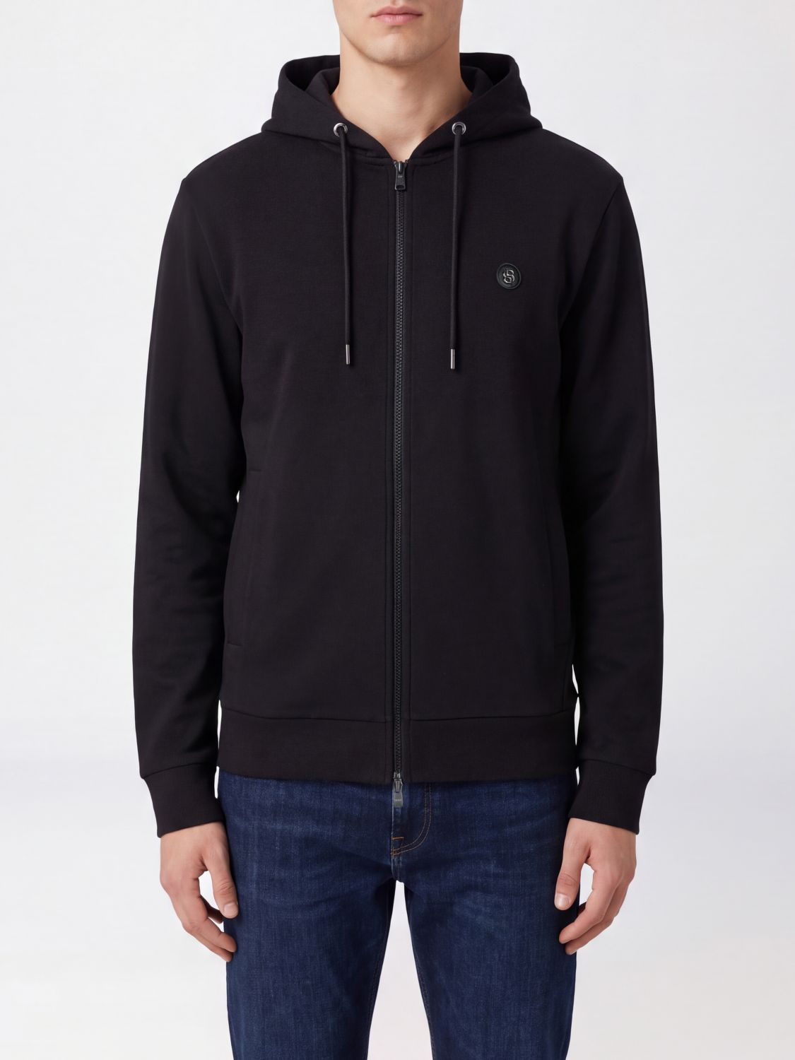 BOSS Felpa Uomo colore Nero