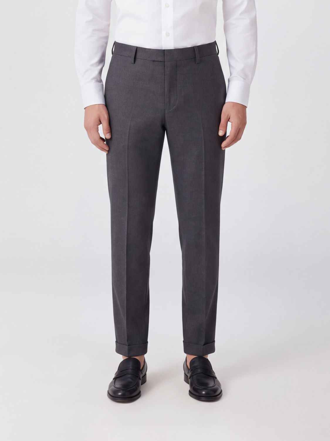 DONDUP Hose Herren Farbe Grau