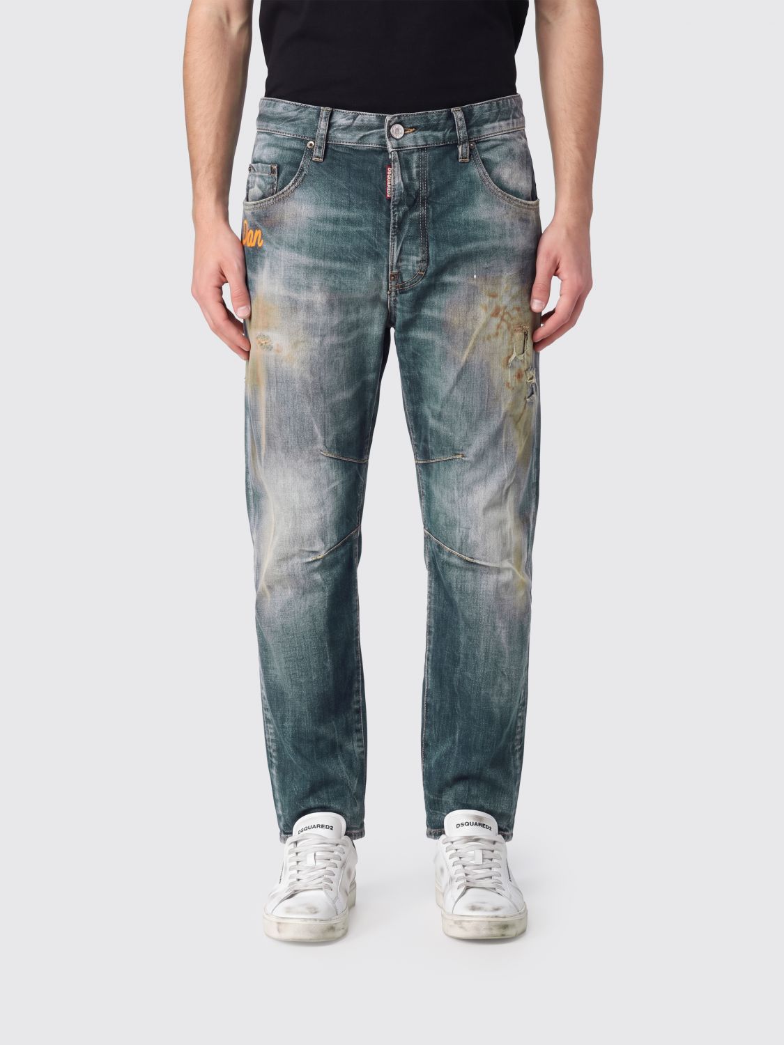 DSQUARED2 Jeans Uomo colore Blue Navy
