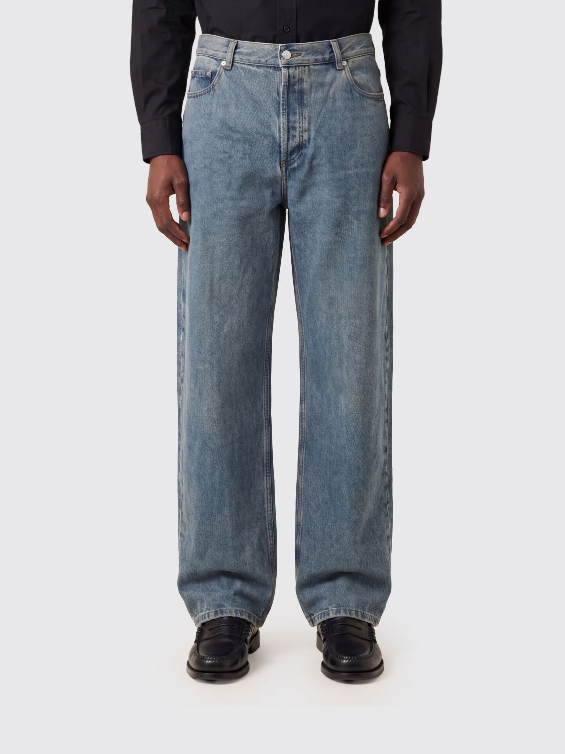 A. P.C. Jeans Men color Indigo