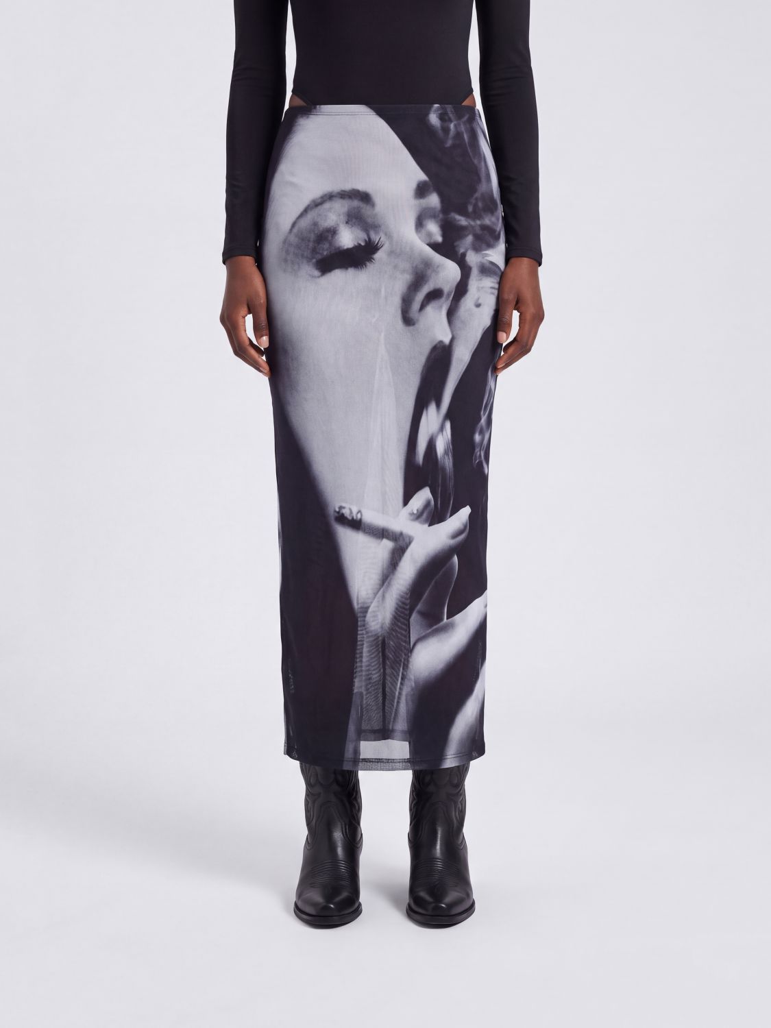 JEAN PAUL GAULTIER Gonna Donna colore Nero
