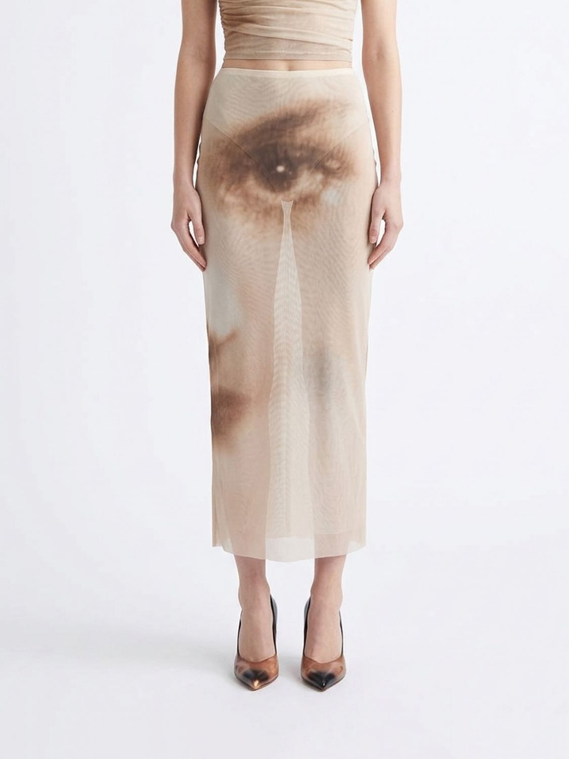 JEAN PAUL GAULTIER Skirt Woman color Beige