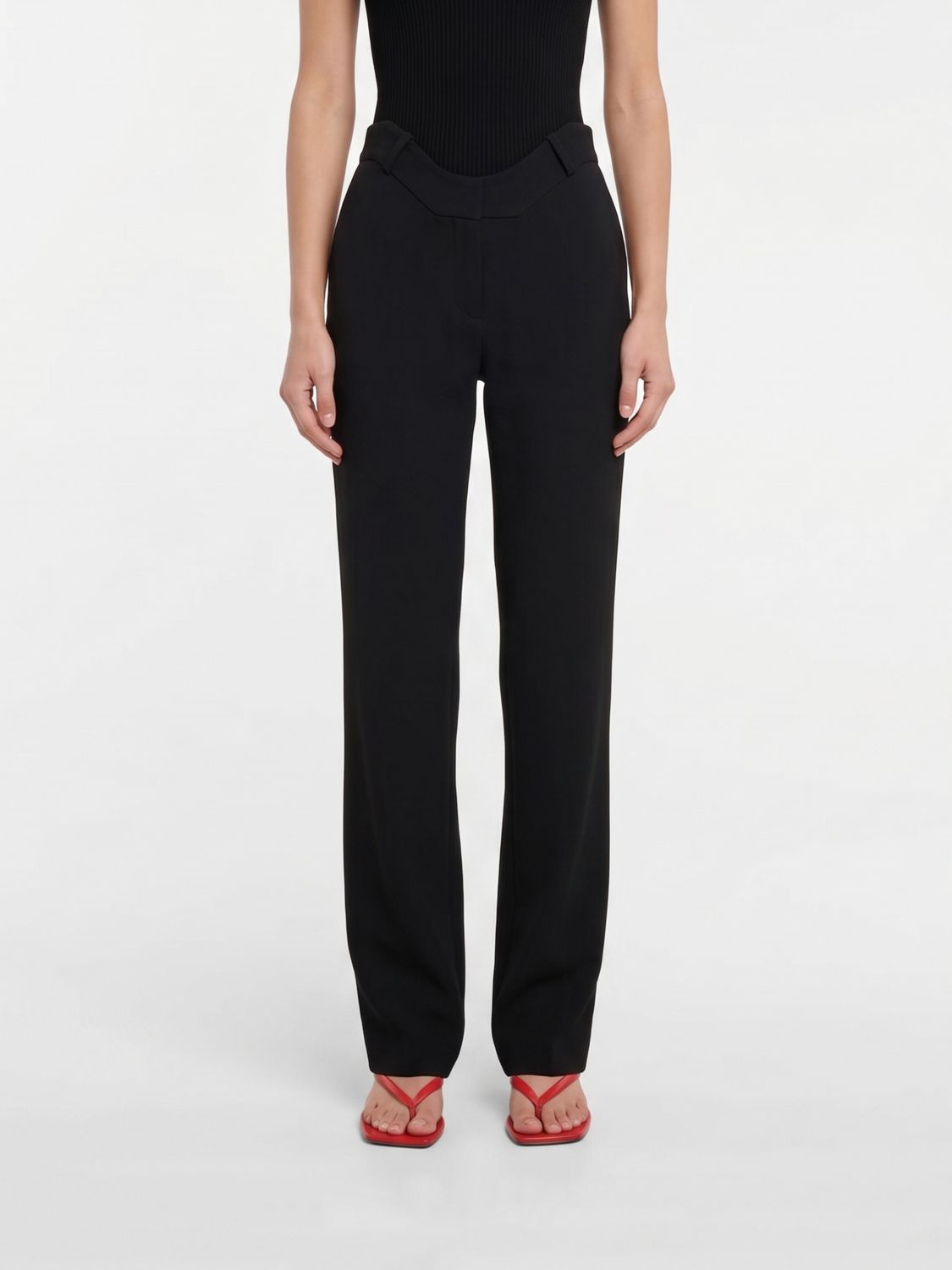 JEAN PAUL GAULTIER Pants Woman color Black