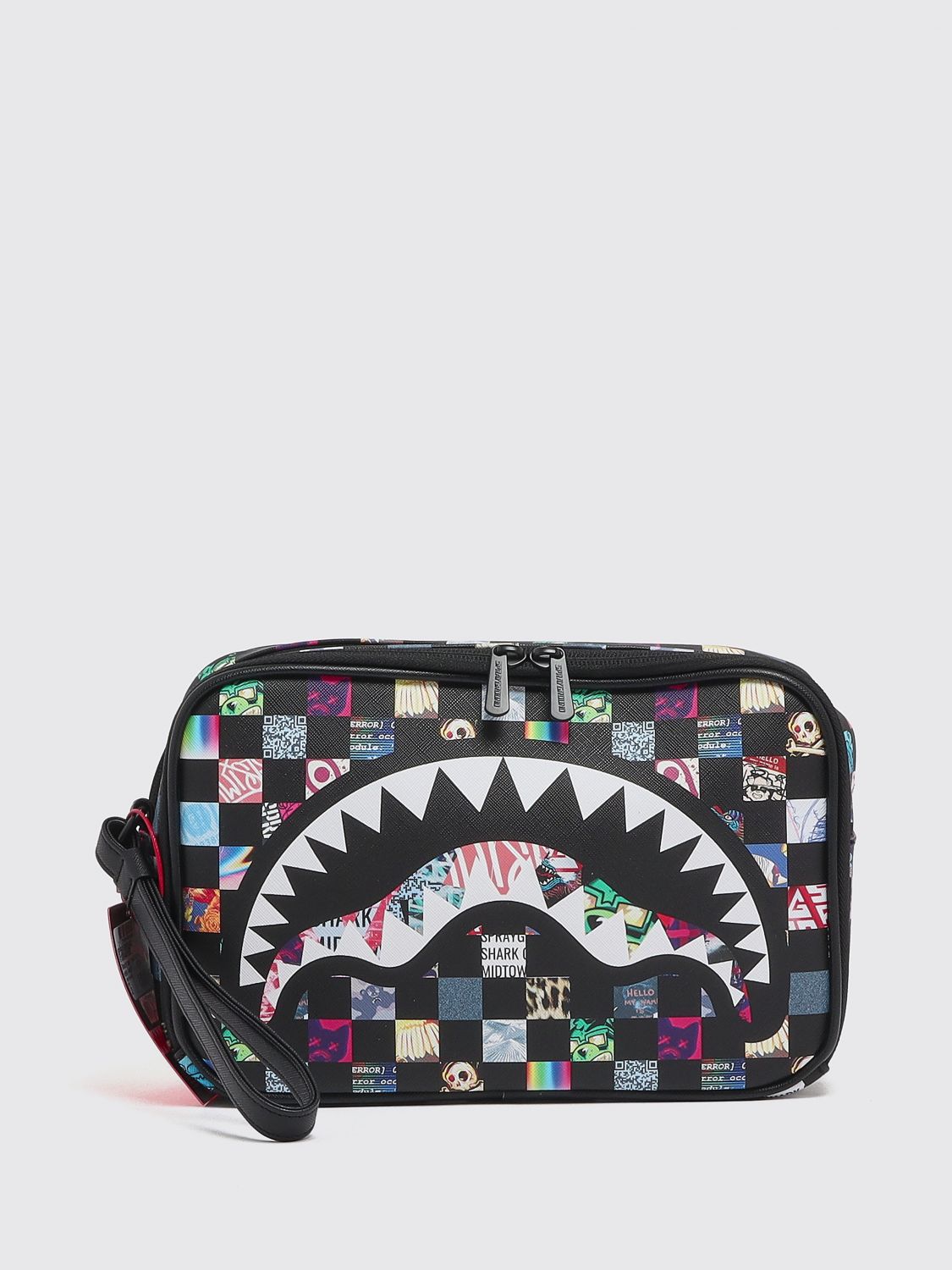 SPRAYGROUND Clutch Tasche Kinder Farbe Schwarz