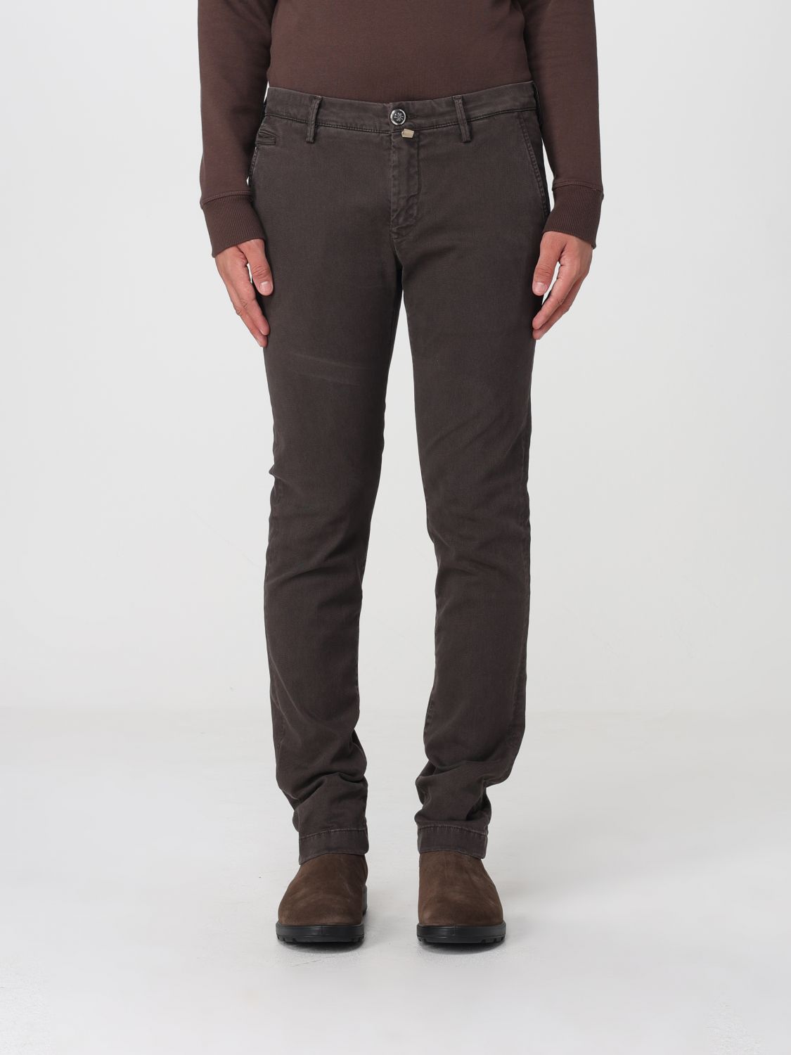 JACOB COHEN Pantaloni Bobby modello skinny fit in misto cotone