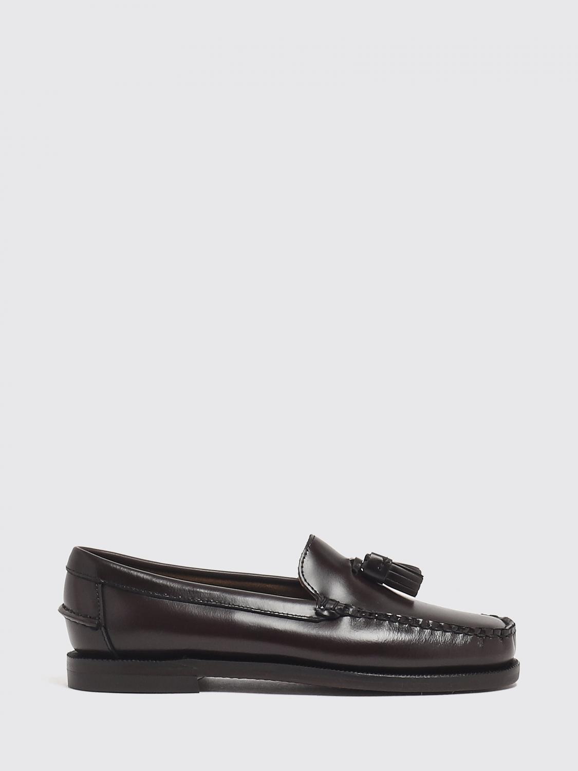 Sebago Loafer Woman Color Burgundy In Brown