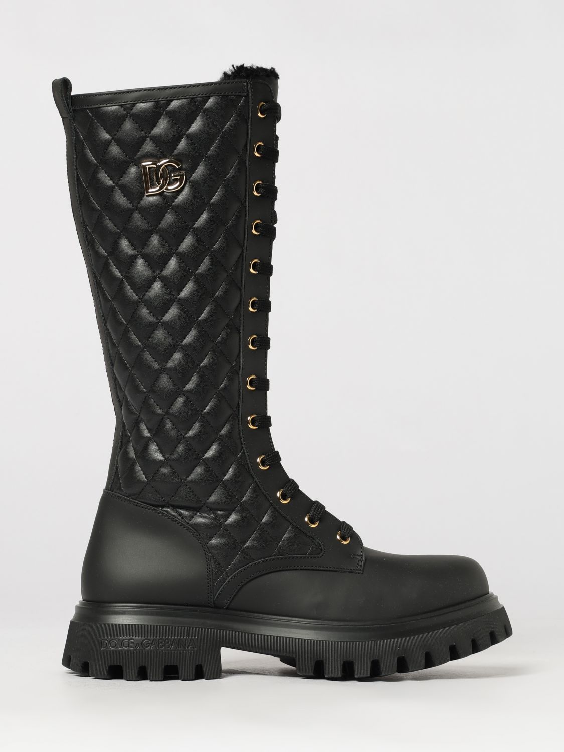 DOLCE & GABBANA Shoes Kids color Black