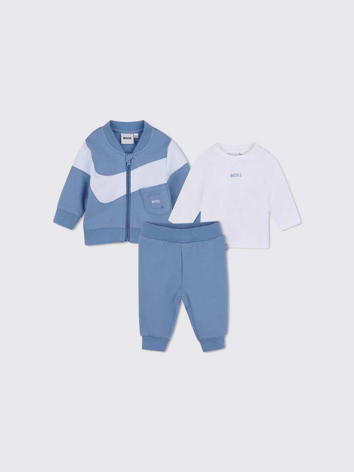 BOSS Abito Bambino colore Azzurro