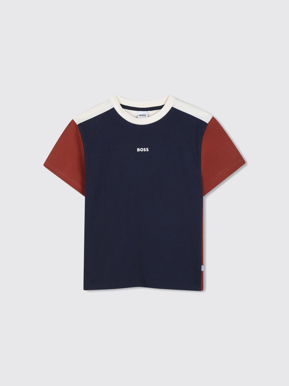 BOSS T-Shirt Bambino colore Blue