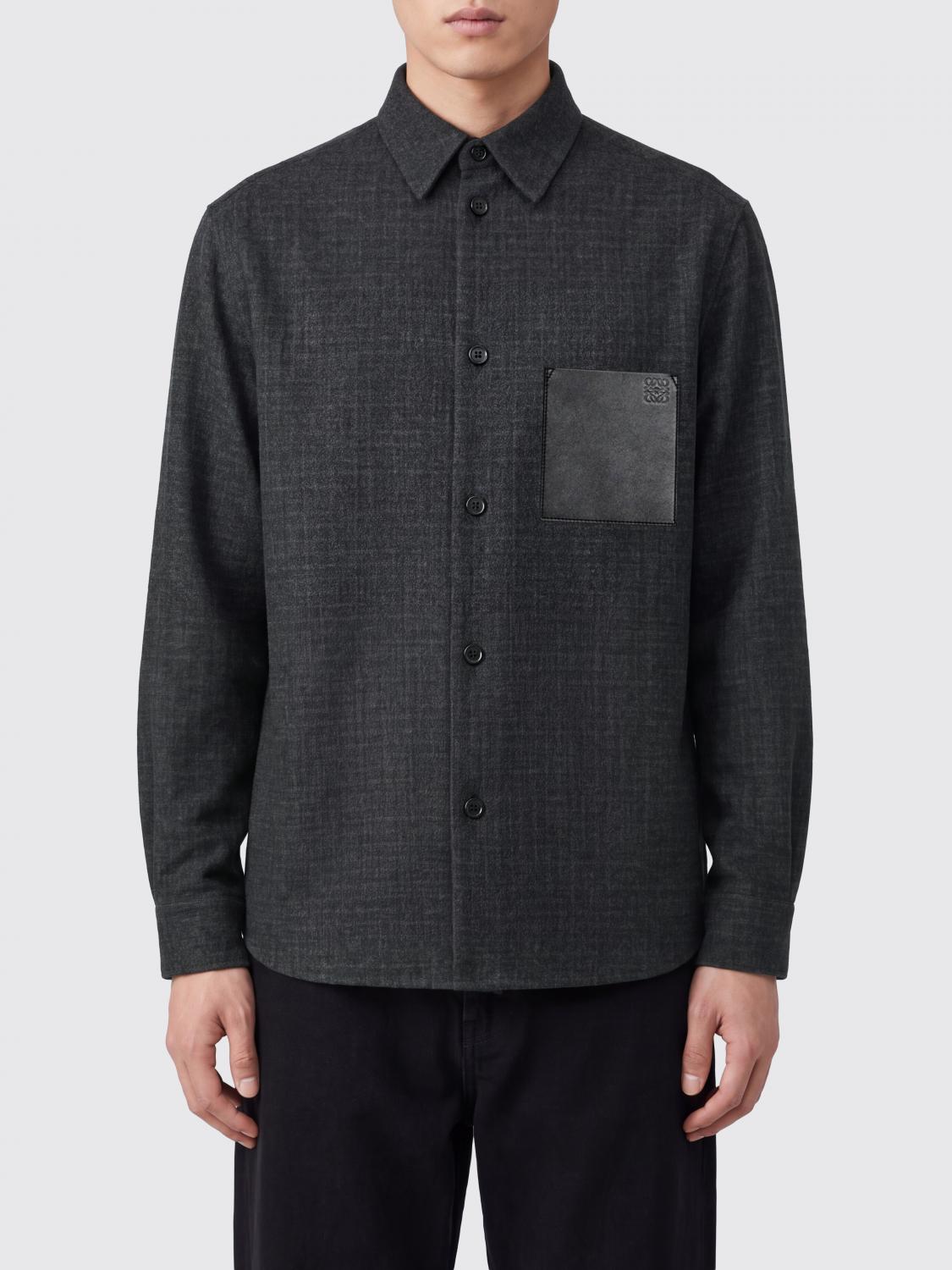 LOEWE Shirt Men color Blue