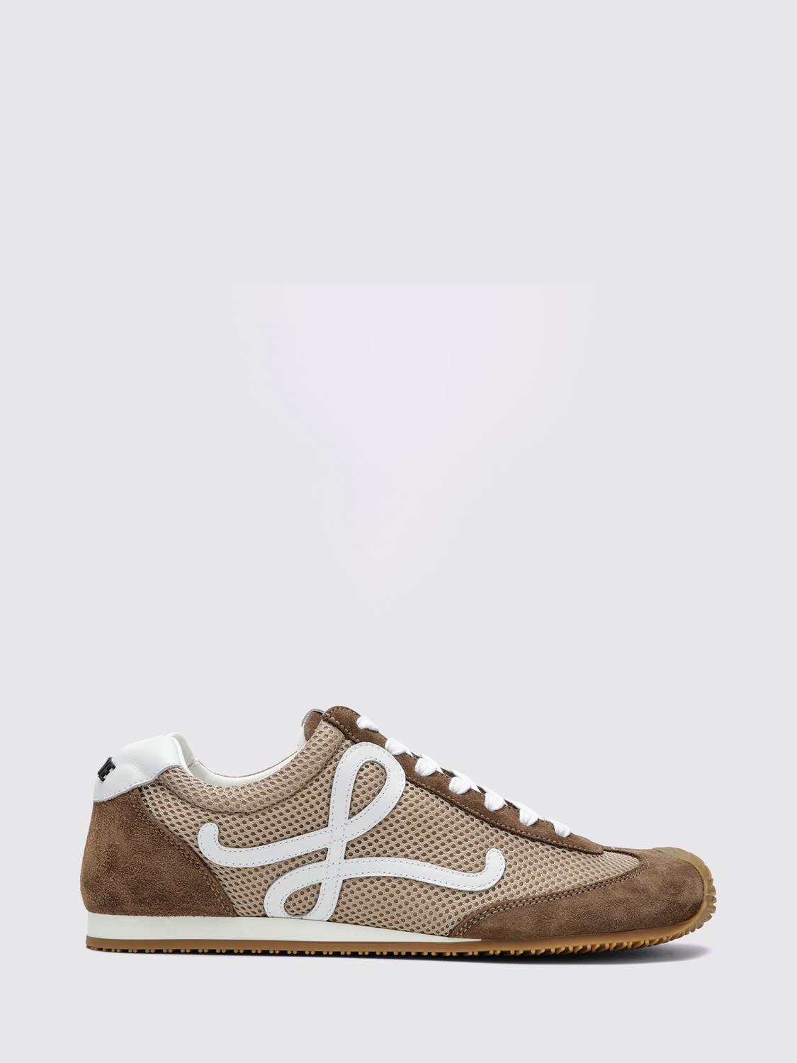 Loewe Ballet Runner 2.0 Mesh and Suede Trainers